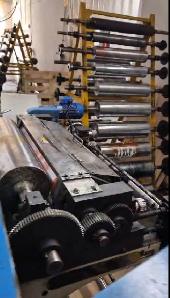 Линия для нанесения 4-х цветной флексографической печати